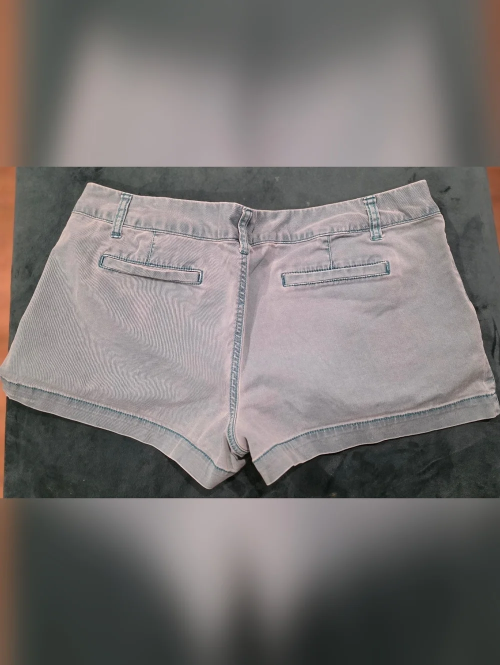 Mossimo Supply Co. Light Blue Low Rise Women's Short Shorts Size 17